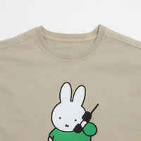 Pop Trading Company x Miffy Calling T-Shirt - Grey thumbnail
