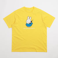 Pop Trading Company x Miffy Calling T-Shirt - Yellow thumbnail