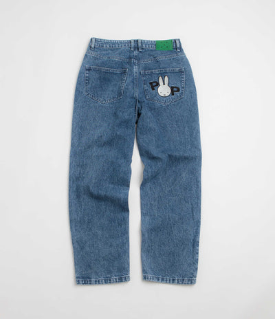 Pop Trading Company x Miffy DRS Denim Pants - Stonewashed