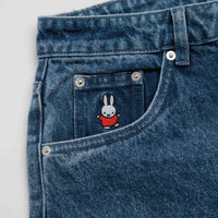 Pop Trading Company x Miffy DRS Denim Pants - Stonewashed thumbnail