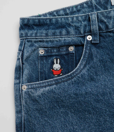 Pop Trading Company x Miffy DRS Denim Pants - Stonewashed