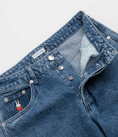 Pop Trading Company x Miffy DRS Denim Pants - Stonewashed
