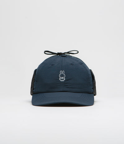 Pop Trading Company x Miffy Earflap Cap - Navy