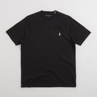 Pop Trading Company x Miffy Embroidered T-Shirt - Black thumbnail