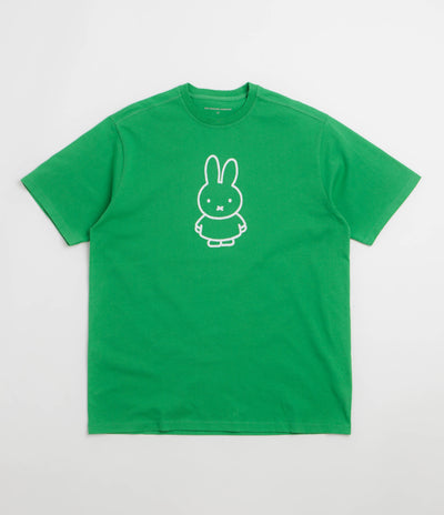 Pop Trading Company x Miffy FS BS Logo T-Shirt - Green