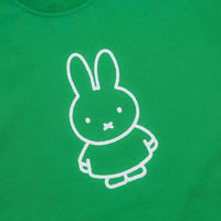 Pop Trading Company x Miffy FS BS Logo T-Shirt - Green thumbnail