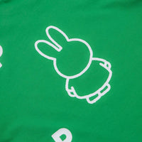 Pop Trading Company x Miffy FS BS Logo T-Shirt - Green thumbnail