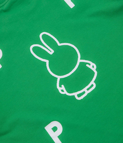 Pop Trading Company x Miffy FS BS Logo T-Shirt - Green