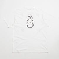 Pop Trading Company x Miffy FS BS Logo T-Shirt - White thumbnail