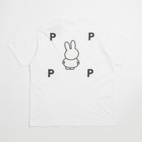 Pop Trading Company x Miffy FS BS Logo T-Shirt - White thumbnail