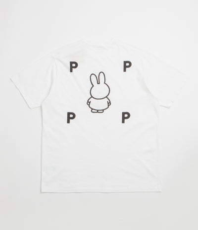 Pop Trading Company x Miffy FS BS Logo T-Shirt - White