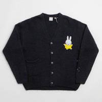 Pop Trading Company x Miffy Knitted Mohair Cardigan - Navy thumbnail