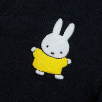 Pop Trading Company x Miffy Knitted Mohair Cardigan - Navy thumbnail