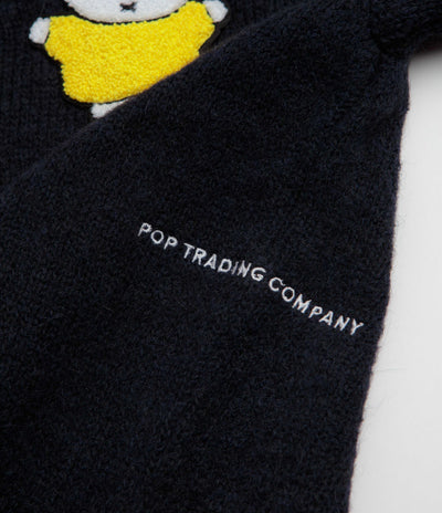 Pop Trading Company x Miffy Knitted Mohair Cardigan - Navy