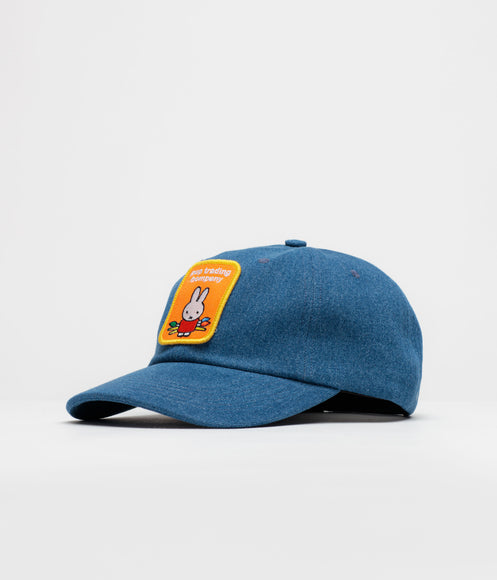Pop Trading Company x Miffy Patch Cap - Rinsed Denim