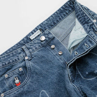 Pop Trading Company x Miffy Pattern DRS Denim Pants - Stonewashed thumbnail