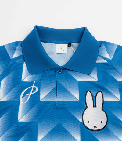 Pop Trading Company x Miffy Sportif Football T-Shirt - Blue