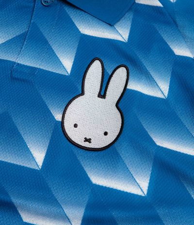 Pop Trading Company x Miffy Sportif Football T-Shirt - Blue
