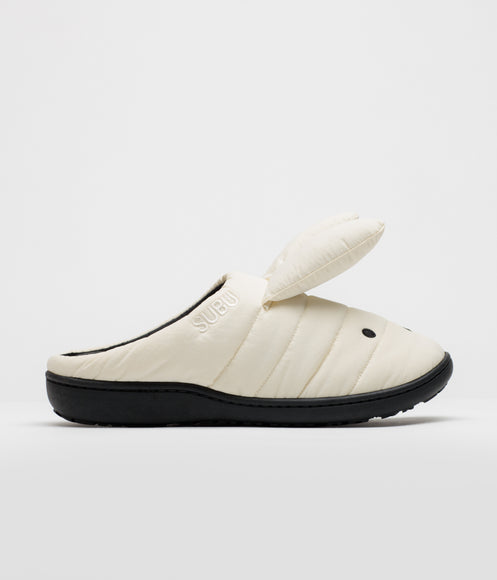 Pop Trading Company x Miffy x Subu Sandals - White / Black