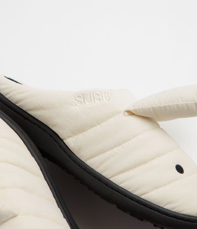 Pop Trading Company x Miffy x Subu Sandals - White / Black