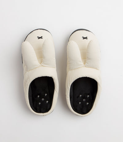 Pop Trading Company x Miffy x Subu Sandals - White / Black