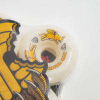 Powell Peralta Mike Vallely Dragon Formula V6 95A Wheels - Yellow - 56mm thumbnail