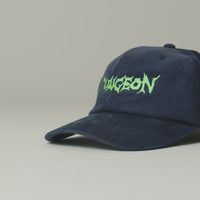 Dungeon Cord Cap in Navy and Electric Green thumbnail