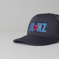 Bronze 56K Brnz Trucker Cap in Navy thumbnail