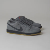 Nike SB Orange Label Dunk Low Pro Shoes in Cool Grey and Black and Cool Grey - Dark Grey thumbnail