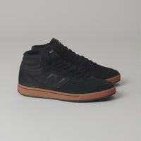 New Balance Numeric 440 Hi Shoes - Black / Black / Gum thumbnail
