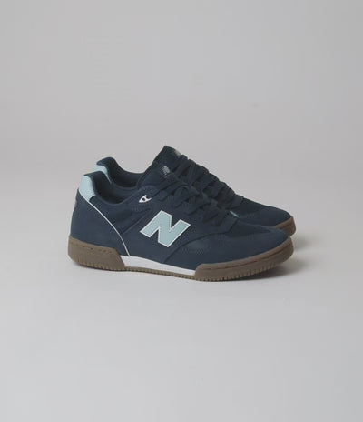 New Balance Numeric 600 Tom Knox Shoes - Navy / Gum | Flatspot