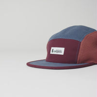 Cotopaxi Fleece 5 Panel Cap - Mulberry / Deep Sea thumbnail