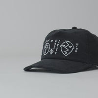 Polar Split in Half James Cap in Black thumbnail