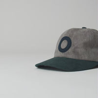 Pop Trading Company O Cap in Grey and Navy thumbnail