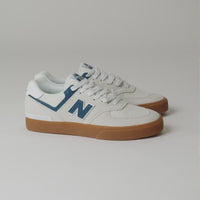 New Balance Numeric 574 Shoes in Sea Salt thumbnail