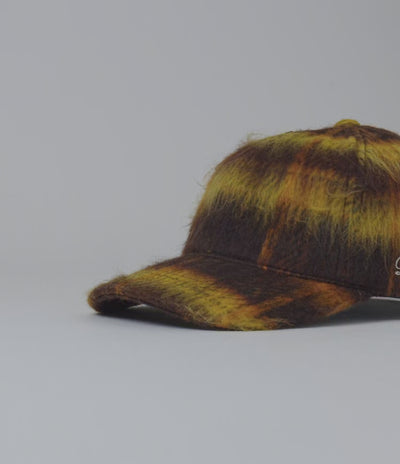 Dime Shaggy Low Pro Cap - Yellow Plaid | Flatspot