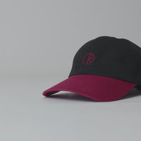 Polar Stroke Logo Sami Cap in Black and Redcurrant thumbnail