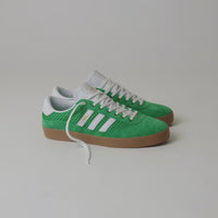 Adidas Puig Indoor Shoes in Green and FTWR White / Gum4 thumbnail