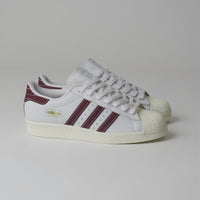 Adidas Superstar 80 ADV Shoes - Crystal White / Shadow Red / Off White thumbnail