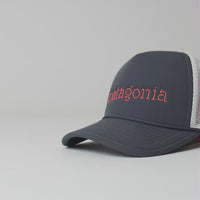 Patagonia Broadcaster Cap in Strata Text: Smolder Blue thumbnail