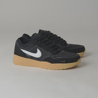 Nike SB PS8 Shoes in Black and White and Anthracite - Gum Yellow thumbnail
