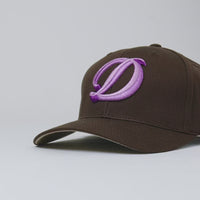 Dime 3D Full Fit Cap in Brown thumbnail