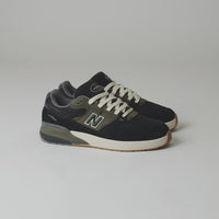 New Balance Numeric 933 Andrew Reynolds Shoes in Black and Olive thumbnail