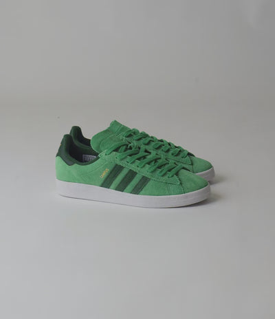 Adidas Campus ADV Shoes - Court Green / Collegiate Green / FTWR White