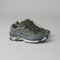 Salomon XT-6 GTX Shoes in Olive Night and Sedona Sage / Black thumbnail