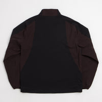 Purple Mountain Observatory Advanced Softshell Track Jacket - Black / Brown thumbnail