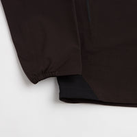 Purple Mountain Observatory Advanced Softshell Track Jacket - Black / Brown thumbnail