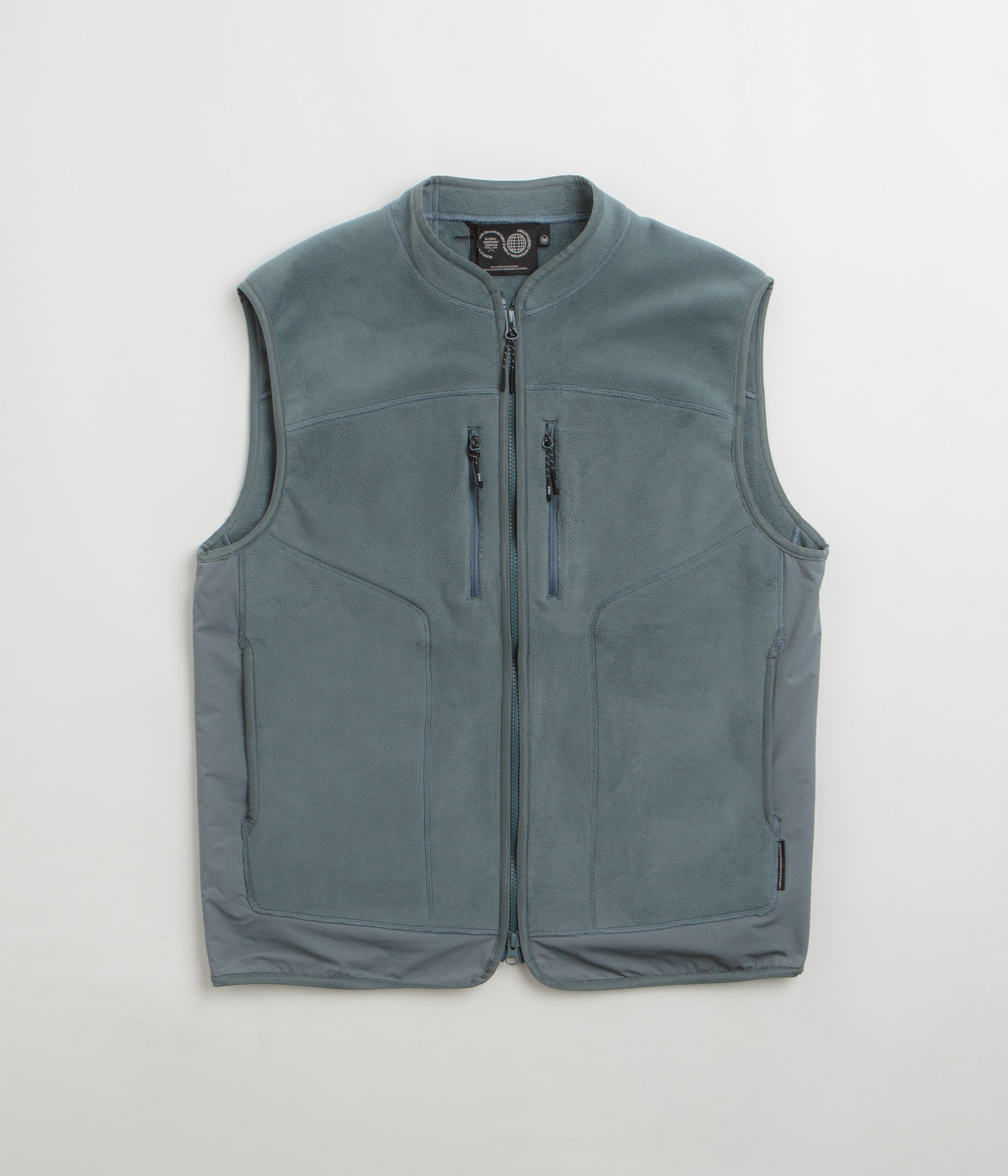 Purple Mountain Observatory Artic Fleece Vest in Stormy