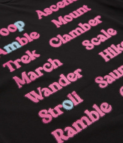 Purple Mountain Observatory Ascend T-Shirt - Black