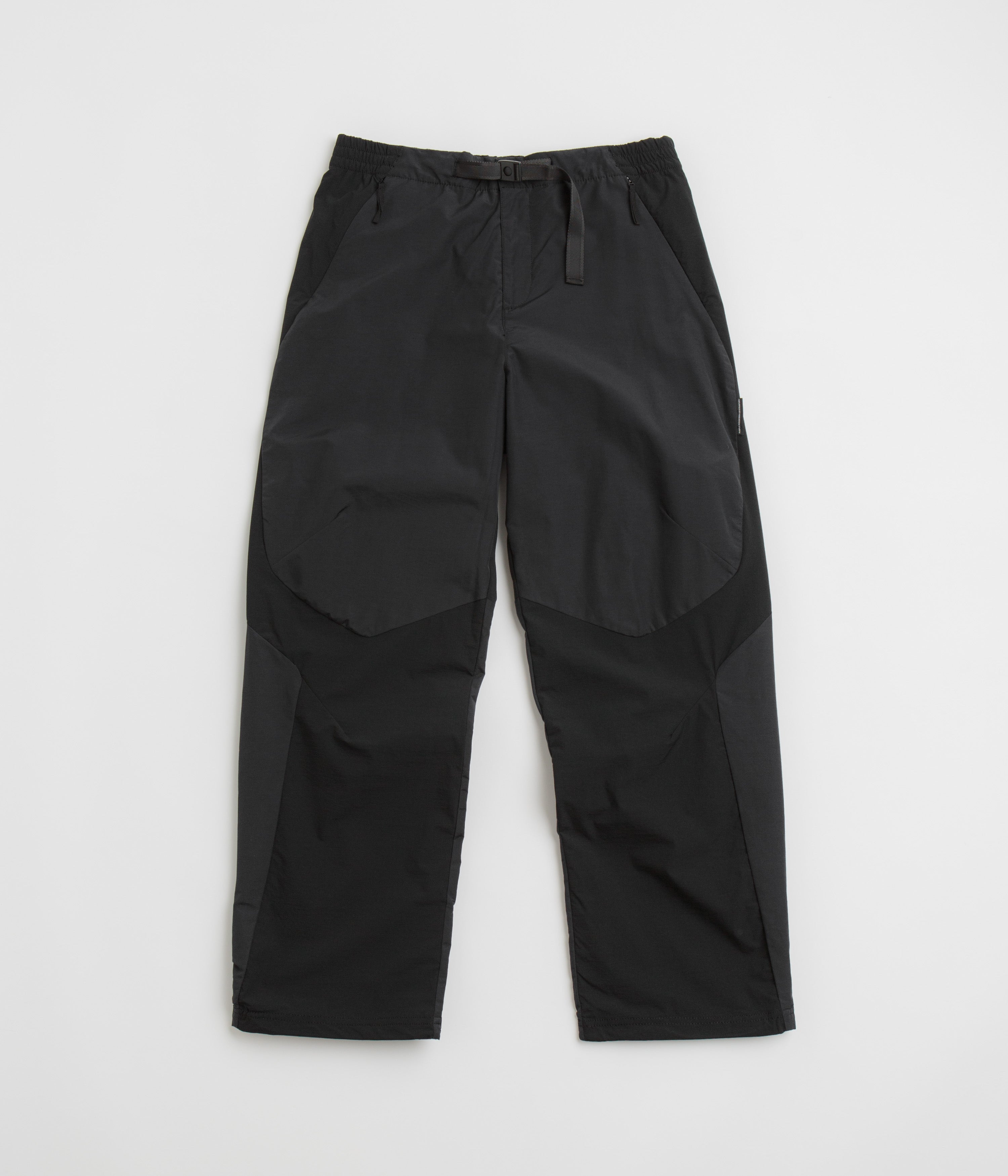 Purple Mountain Observatory Blocked Terrain Pants in Black